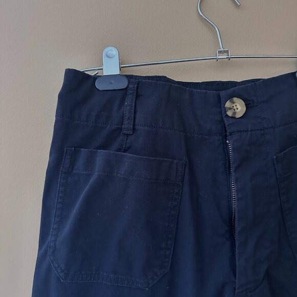 Quince High-Rise Cropped Chino Pants – Size 4 - Picture 4 of 9